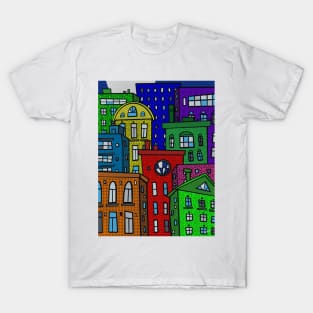THE CITY AT NIGHT T-Shirt